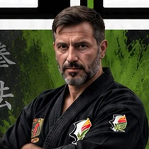Imagen ilustrativa de un instructor de Kenpo